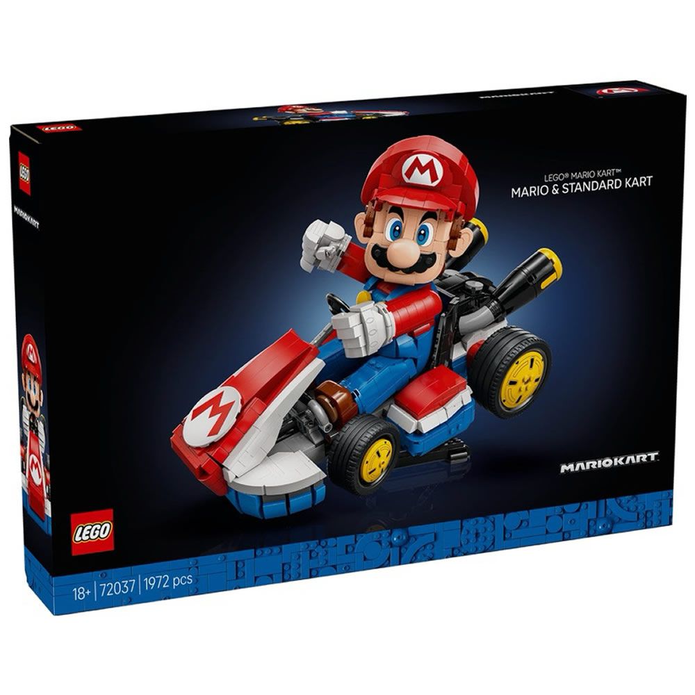 LEGO 72037 Super Mario 超級瑪利歐系列 2507 -瑪利歐賽車：瑪利歐&標準車