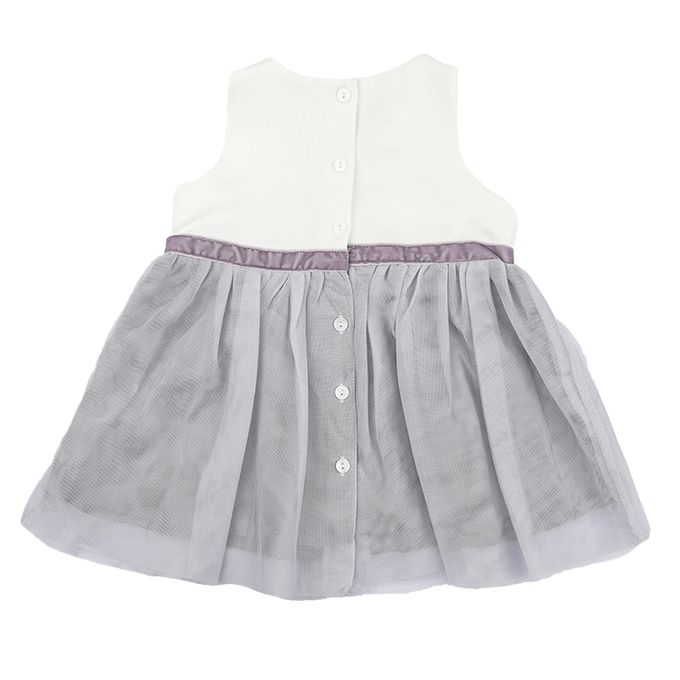 akachan honpo - 洋裝 薄紗&蕾絲-紫色