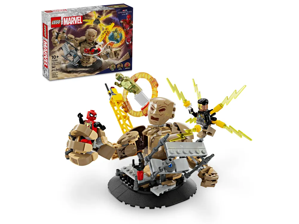LEGO 76280 蜘蛛人 vs. 沙人：終局之戰 Spider-Man vs. Sandman: Final Battle