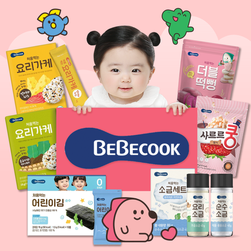 韓國第一【Bebecook】5個月以上寶寶就能吃的幼兒點心