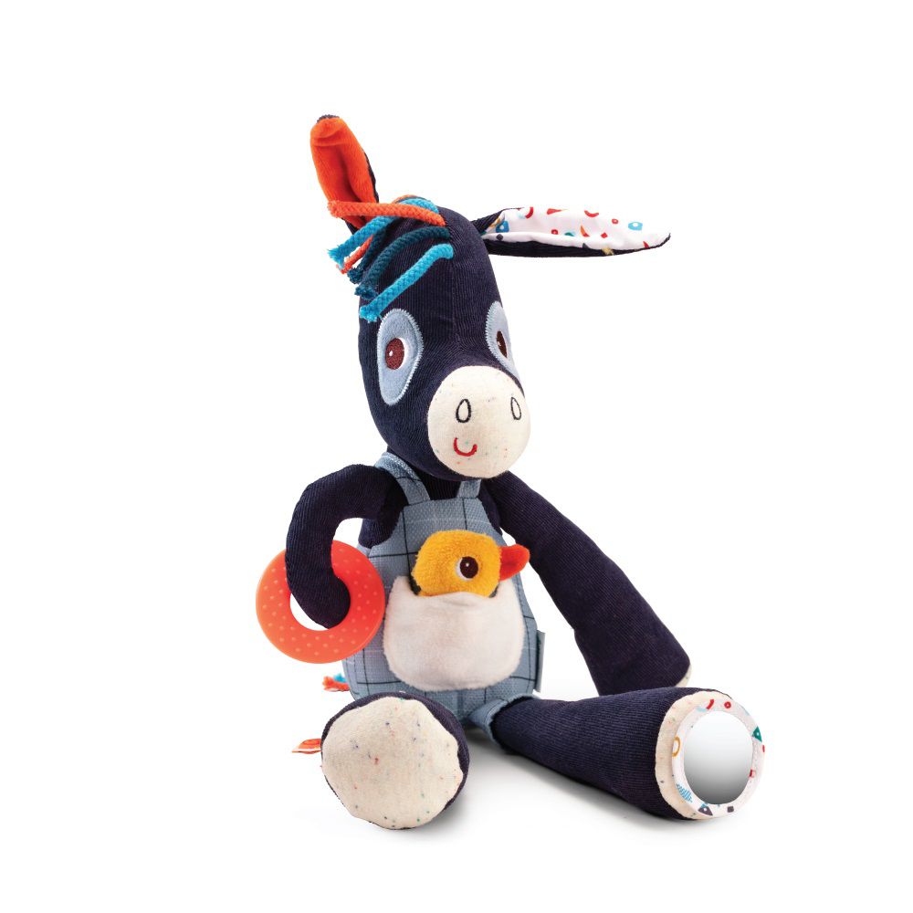比利時 Lilliputiens - 寶寶互動玩偶-伊格納斯小驢