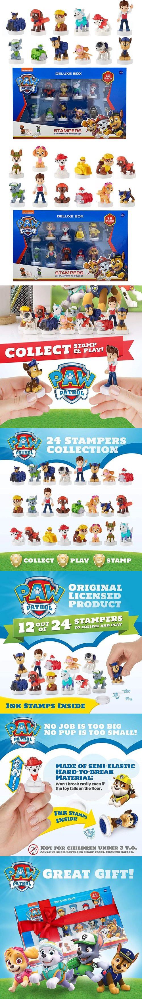 汪汪隊立大功 - 汪汪隊立大功- 印章公仔12入組(隨機出貨)