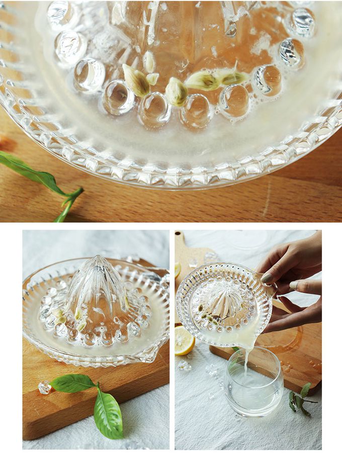 TOYO-SASAKI GLASS 東洋佐佐木 - 日本製 玻璃檸檬榨汁器-2入組