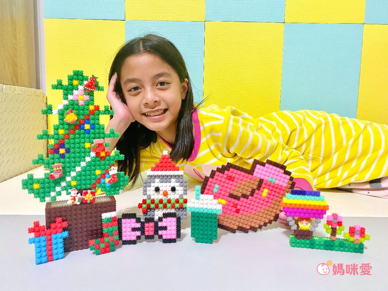 可重複拆卸，玩法多變【韓國Color Story 】免熨燙拼豆