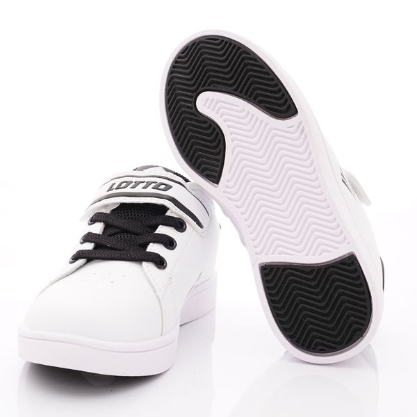 LOTTO - 童鞋-新潮休閒鞋(中大童)-白黑