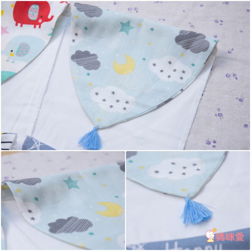 Muslin tree 吸汗背巾/包巾/防踢被睡袋 ♡ 夏天的好朋友