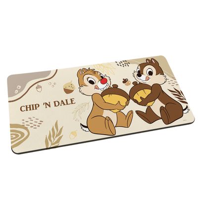 收納王妃 - 迪士尼 Disney【古典奇奇蒂蒂】軟式珪藻土吸水地墊 浴室地墊 腳踏墊 吸水墊80X38X0.5cm