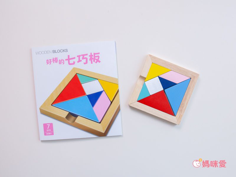 上人文化 - 好棒的教具超值五套組 - 好棒的七巧板+好棒的珠算盤+好棒的圖形拼圖+好棒的時鐘遊戲+好棒的串珠