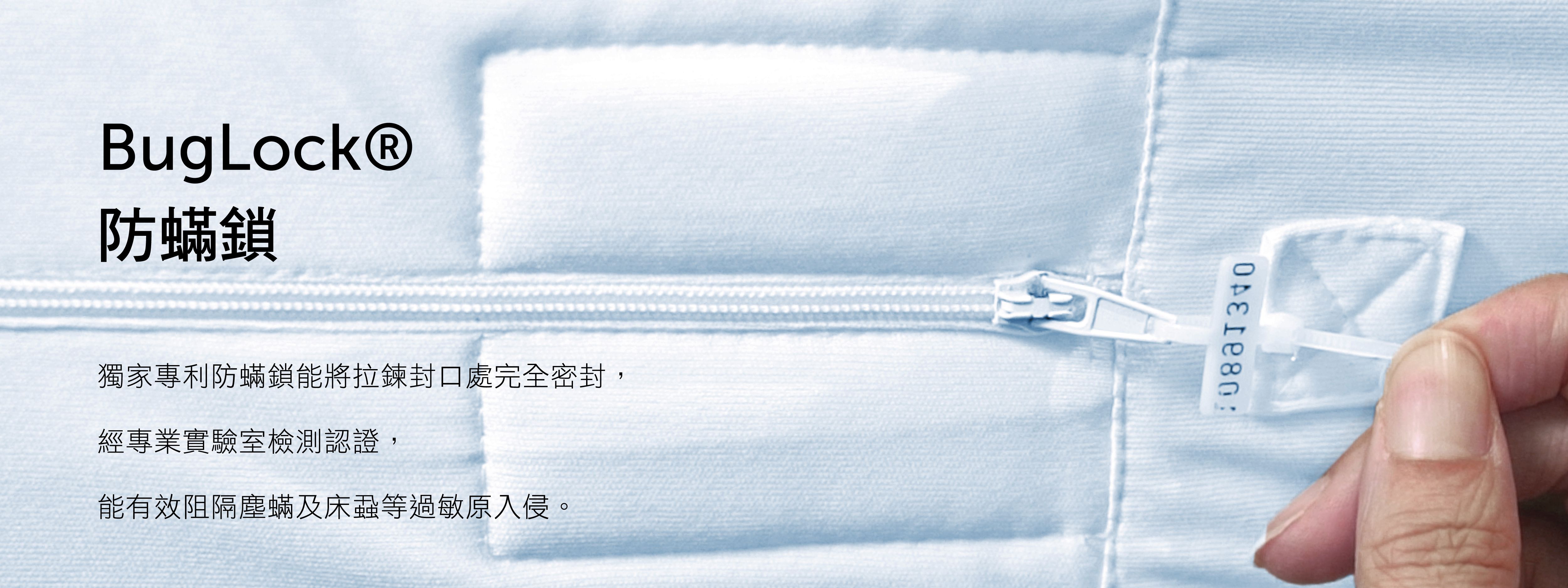 美國寢之堡 - Allerzip 全密封拉鍊式床墊套 (適用床墊厚度 25 公分)-單人-105*190*25cm(3.5*6.2尺)