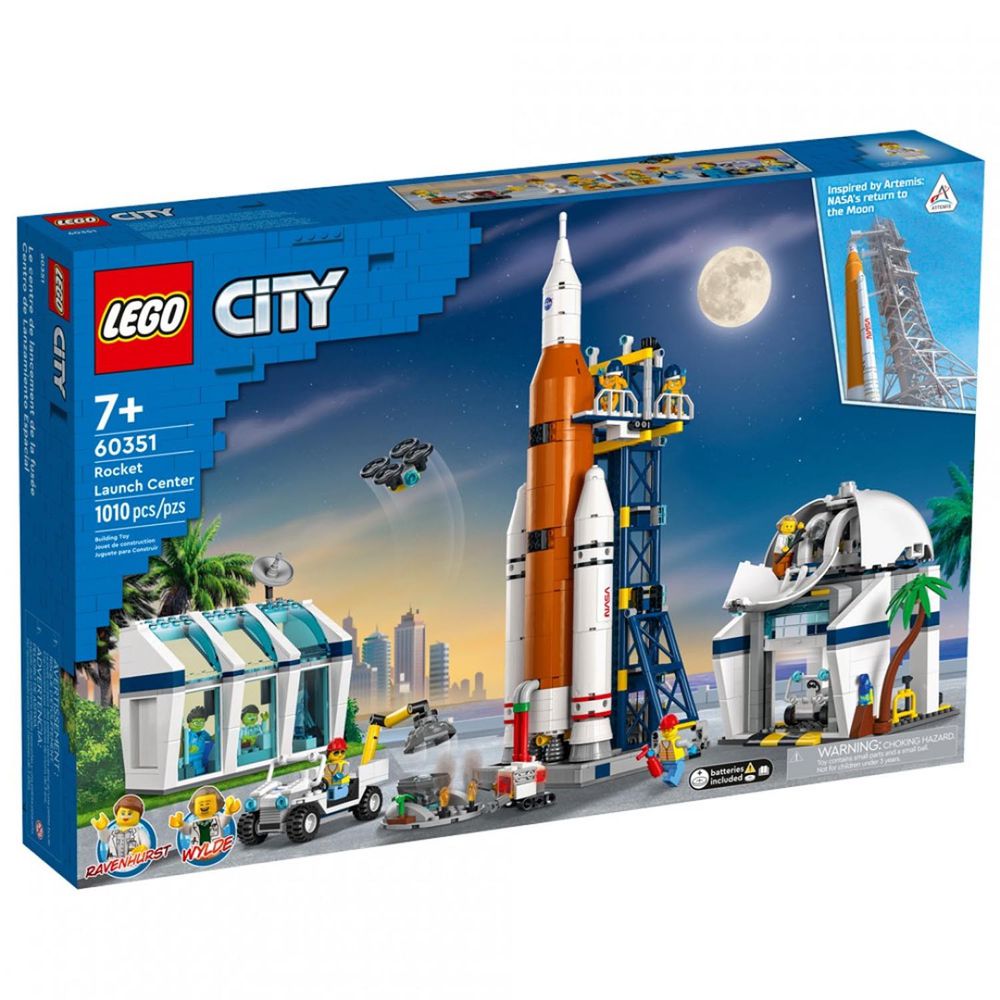 樂高 LEGO - 樂高積木 LEGO《 LT60351 》City 城市系列 - 火箭發射中心-1010pcs