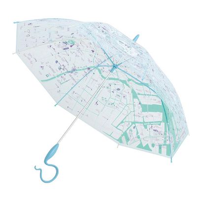 日本Caetla - Evereon可替換式環保輕量傘-東京散策-藍