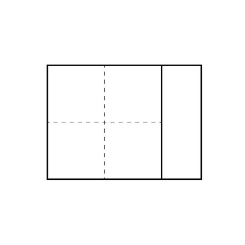 年年.studio - 印章-小習字印章(無字) (3x2.3x2cm)-1入