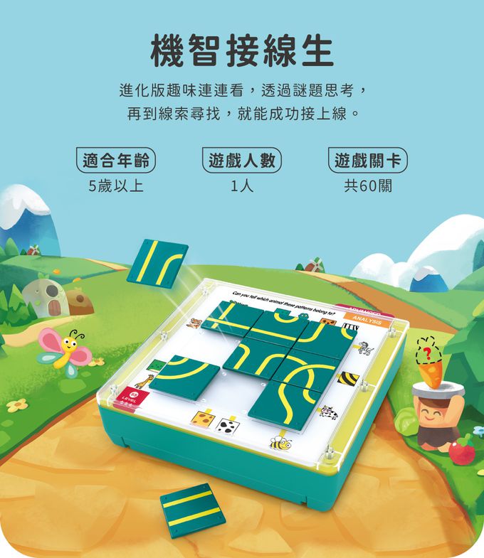 HolaLand 歡樂島 - 機智接線生_親子桌遊