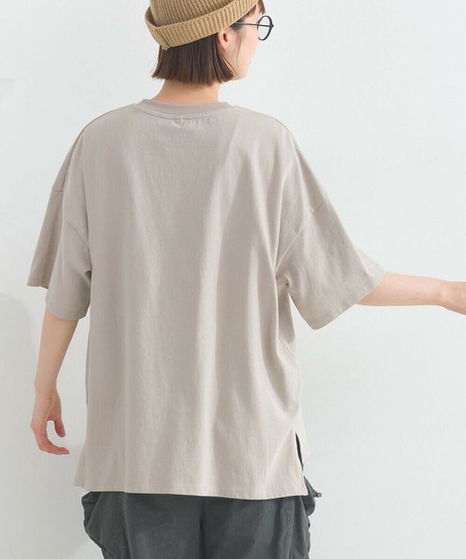 日本 Lupilien - 16OE天竺棉 俏皮刺繡五分袖上衣-花束-白