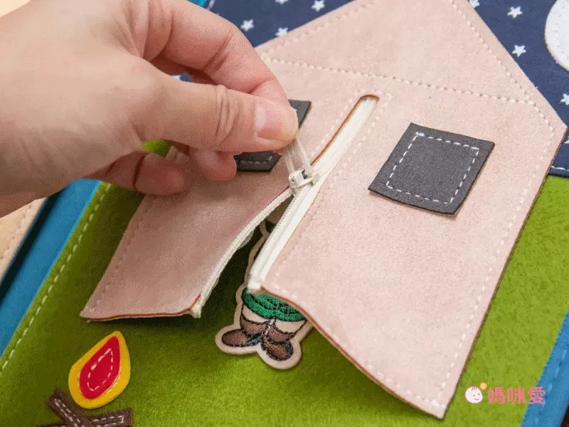 職能治療師推薦【MY FIRST BOOK】蒙特梭利手工布書