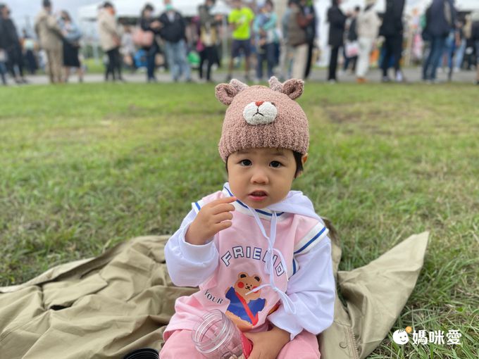 akachan honpo - 毛茸茸針織帽-企鵝-灰色