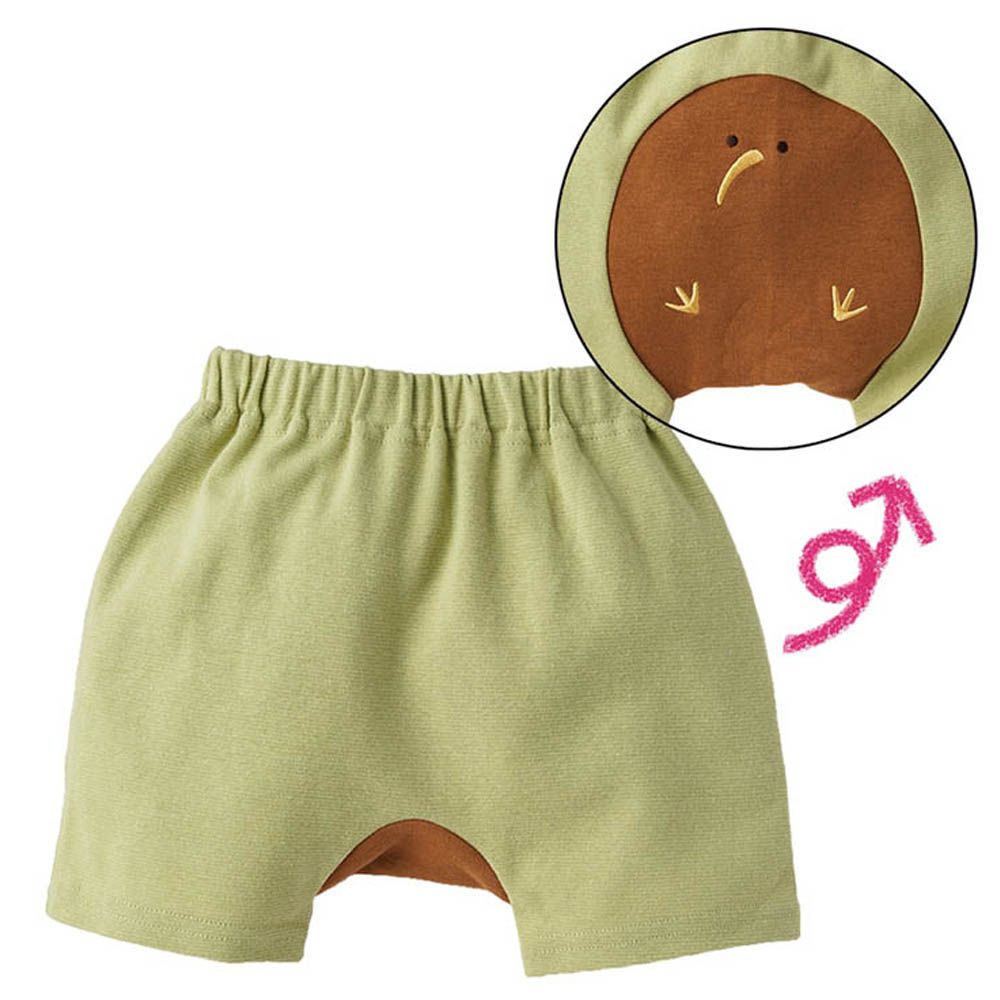 造型屁屁褲-動物-黃綠色