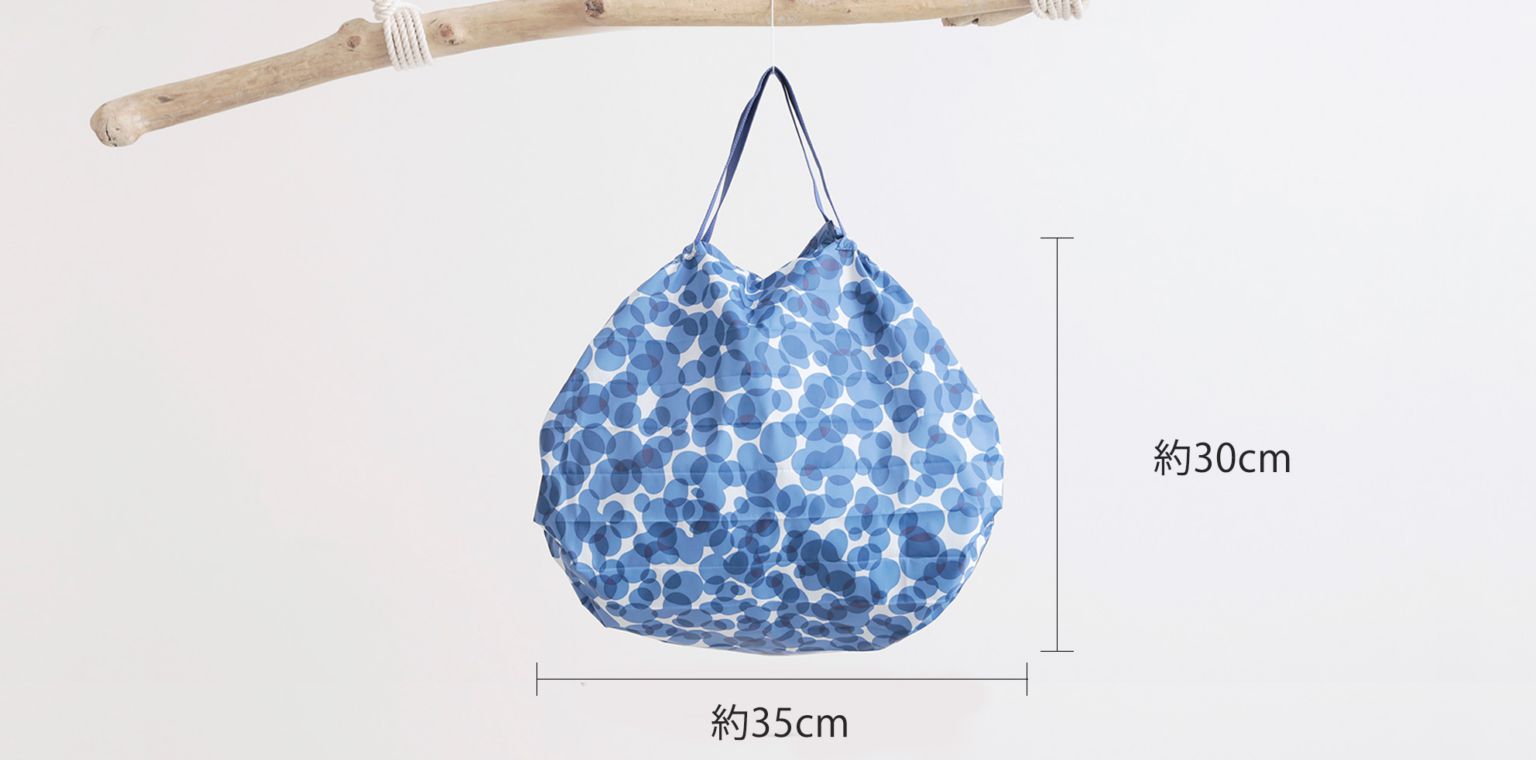 日本 MARNA - Shupatto 秒收摺疊購物袋-五週年限定升級款-森林綠 (M(30x35cm))-耐重5kg / 15L