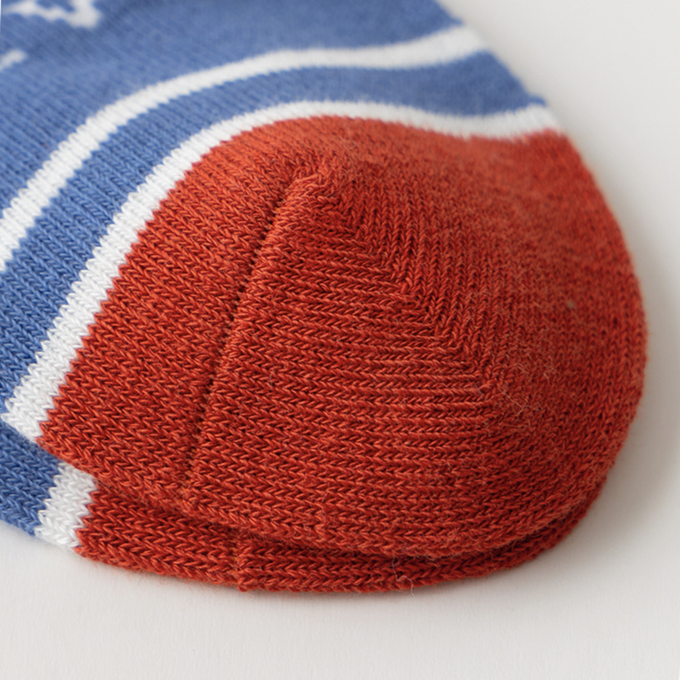 love, charlotte - 春秋季開心小狗中筒棉襪-5 雙一組