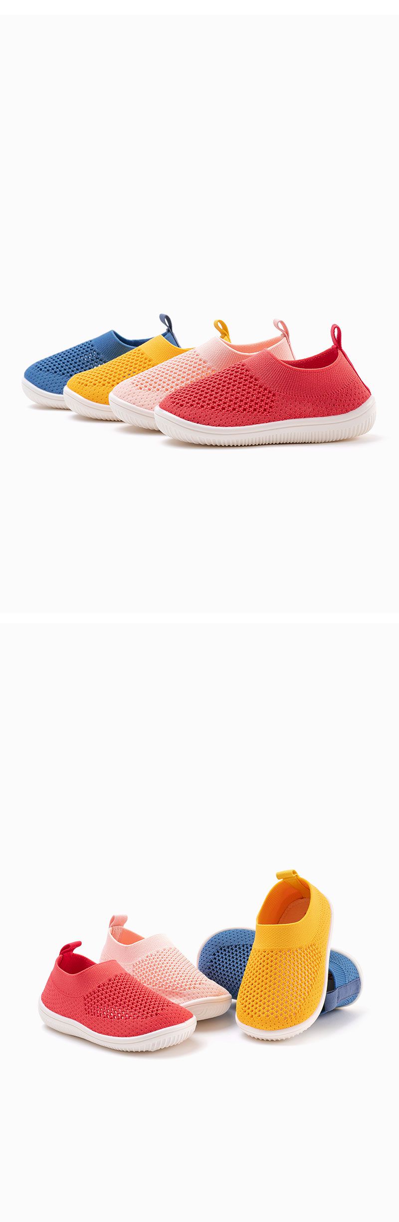 韓國 OZKIZ - 洞洞厚底/輕量/防滑兒童沙灘鞋/戲水鞋-藍