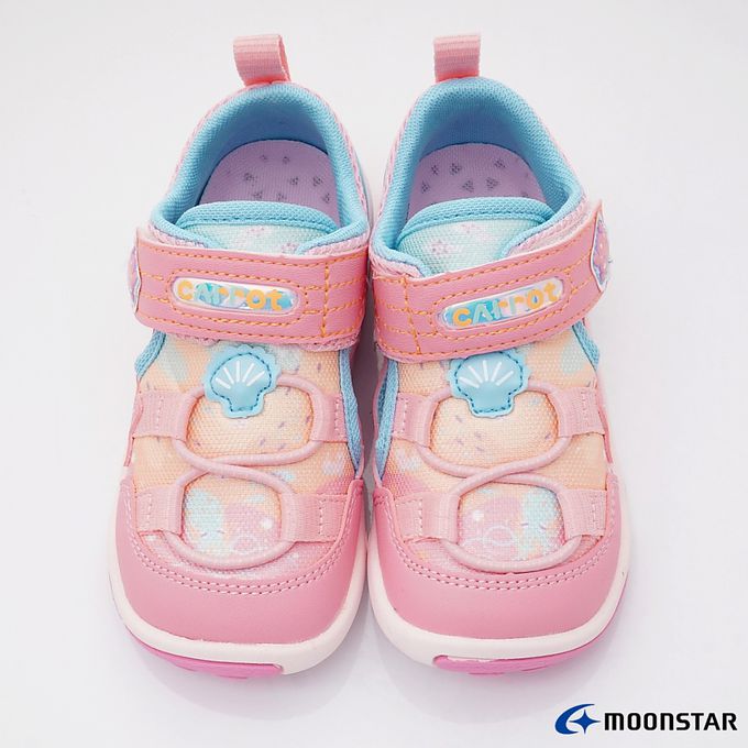 Moonstar日本月星 - 速乾公園鞋系列童鞋-CRC23344粉(中小童段)-機能運動鞋-粉
