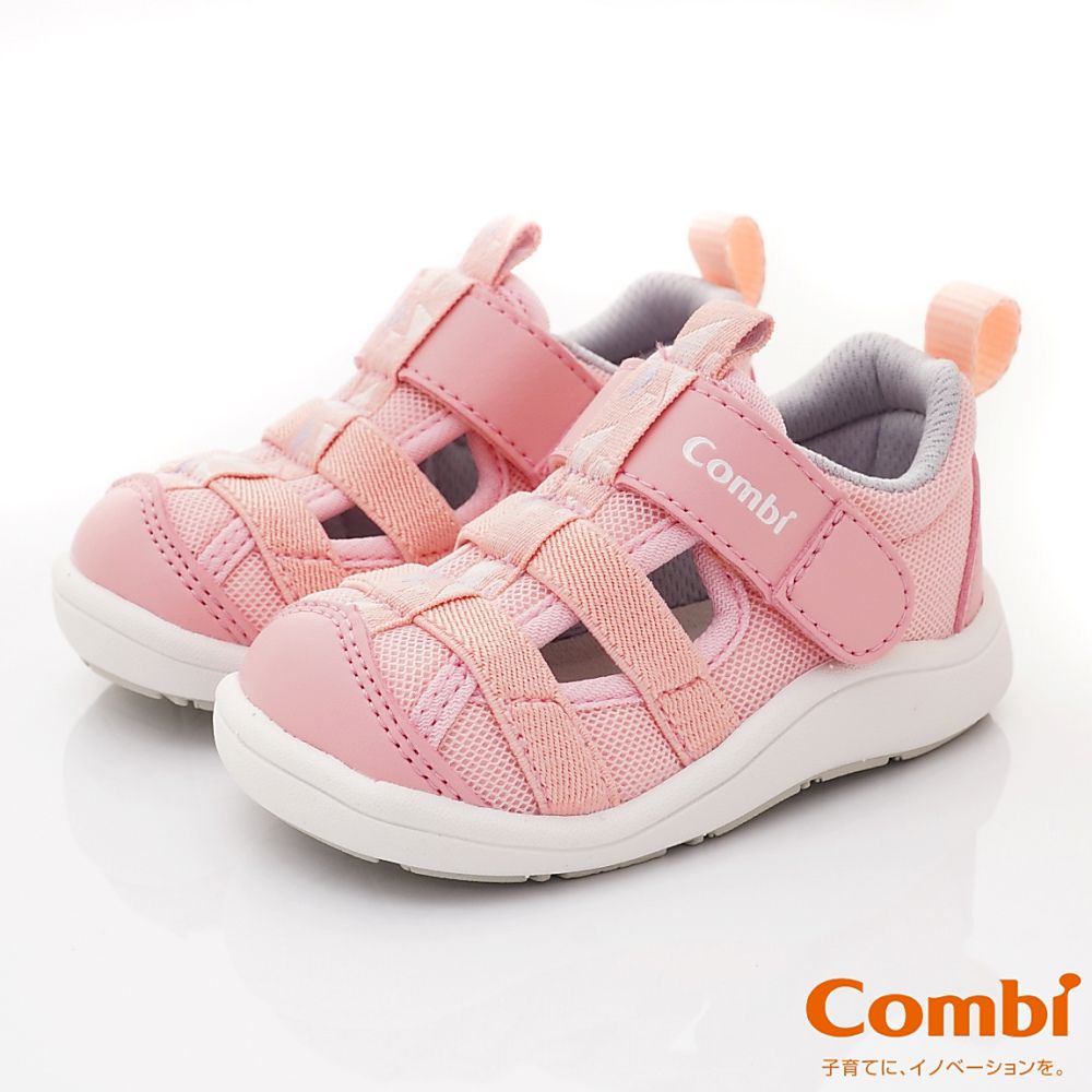 日本 Combi - COMBI醫學級NICEWALK兒童成長機能鞋-A2301PI(寶寶段)-休閒鞋-粉