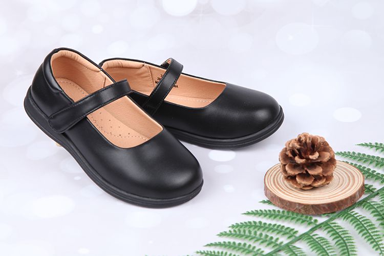 學生制服女童公主鞋黑皮鞋