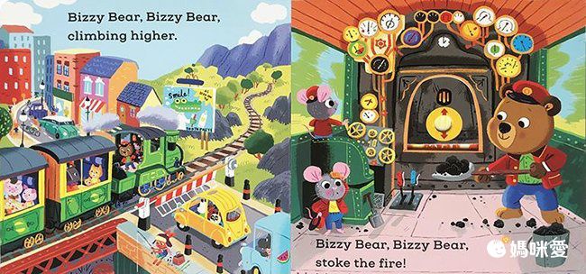 單本最低價！美國版 Bizzy Bear 翻翻書 ★ 國外媽媽人手一本