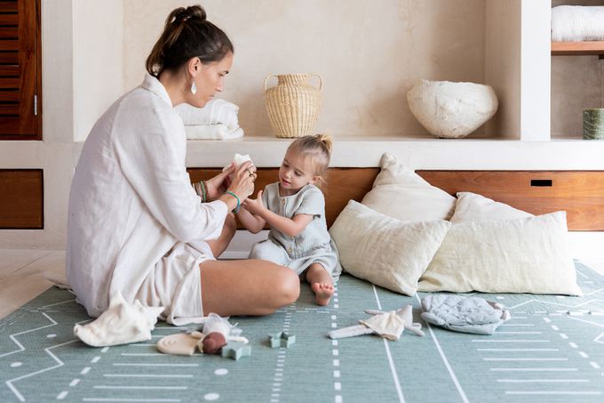 德國 toddlekind - 游牧系列遊戲地墊-苔癬綠