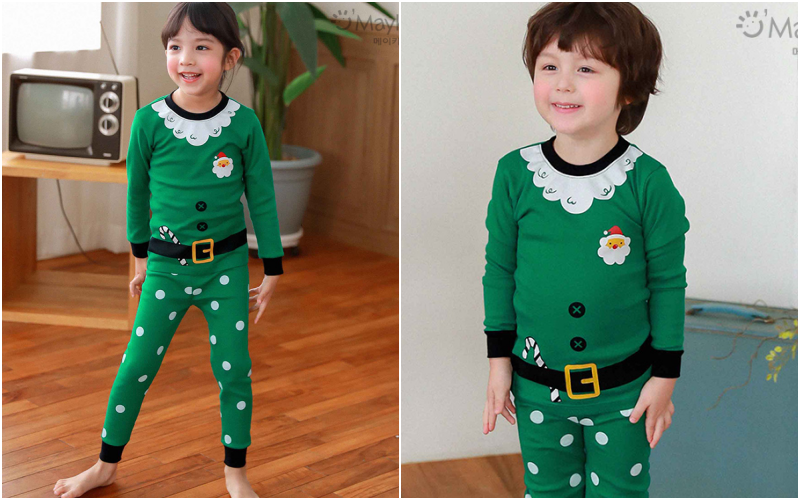 [現貨] ✦ 零碼出清價 ✭ 韓國 Maykids 有機棉長袖家居服/防踢被 ✭