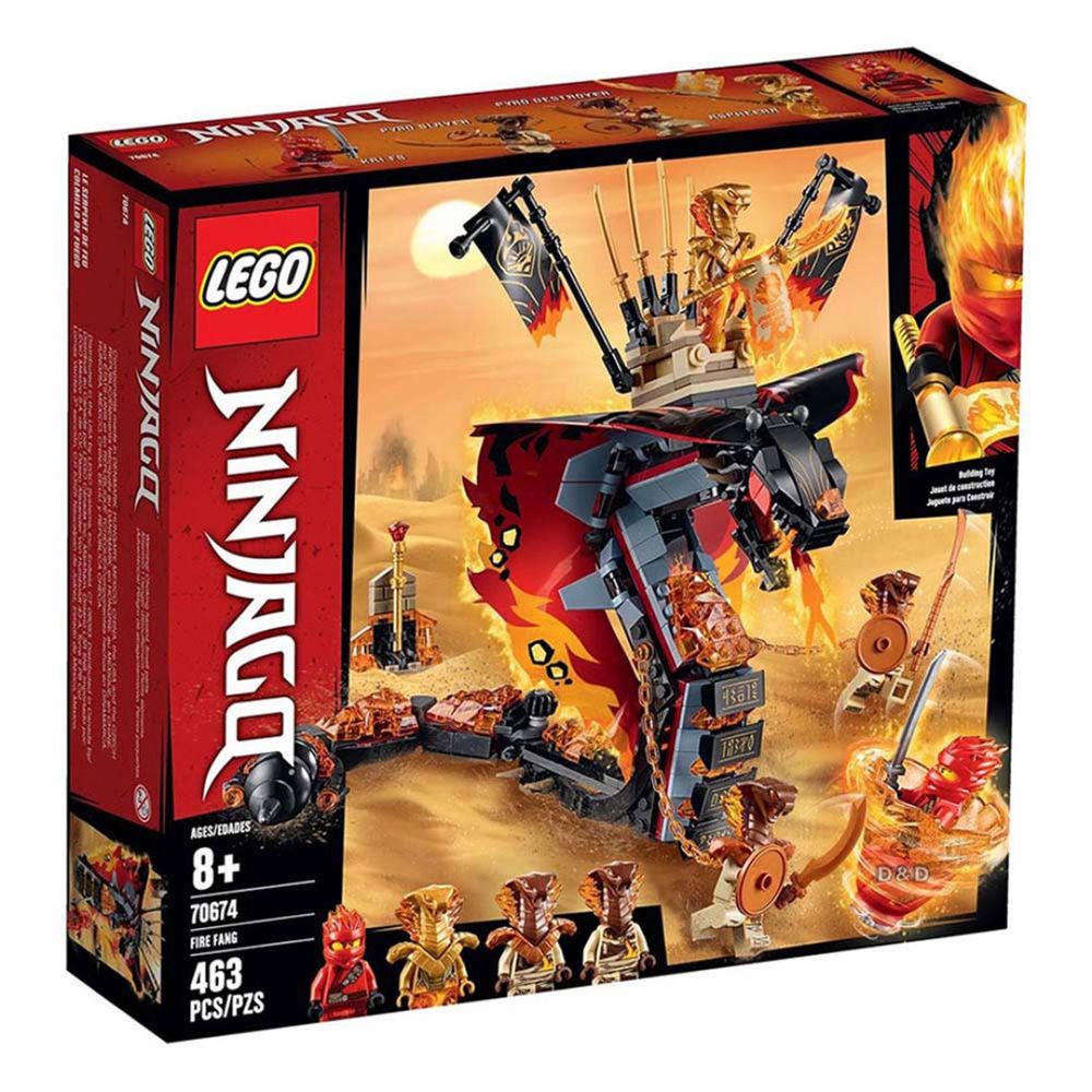 樂高 NINJAGO 旋風忍者系列 - 火焰牙 70674-463pcs