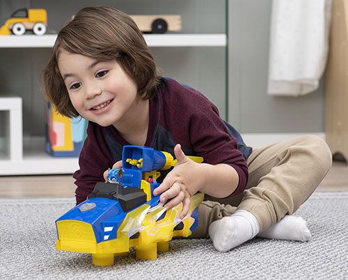 汪汪隊立大功 - 能量狗狗豪華車輛-藍(阿奇)