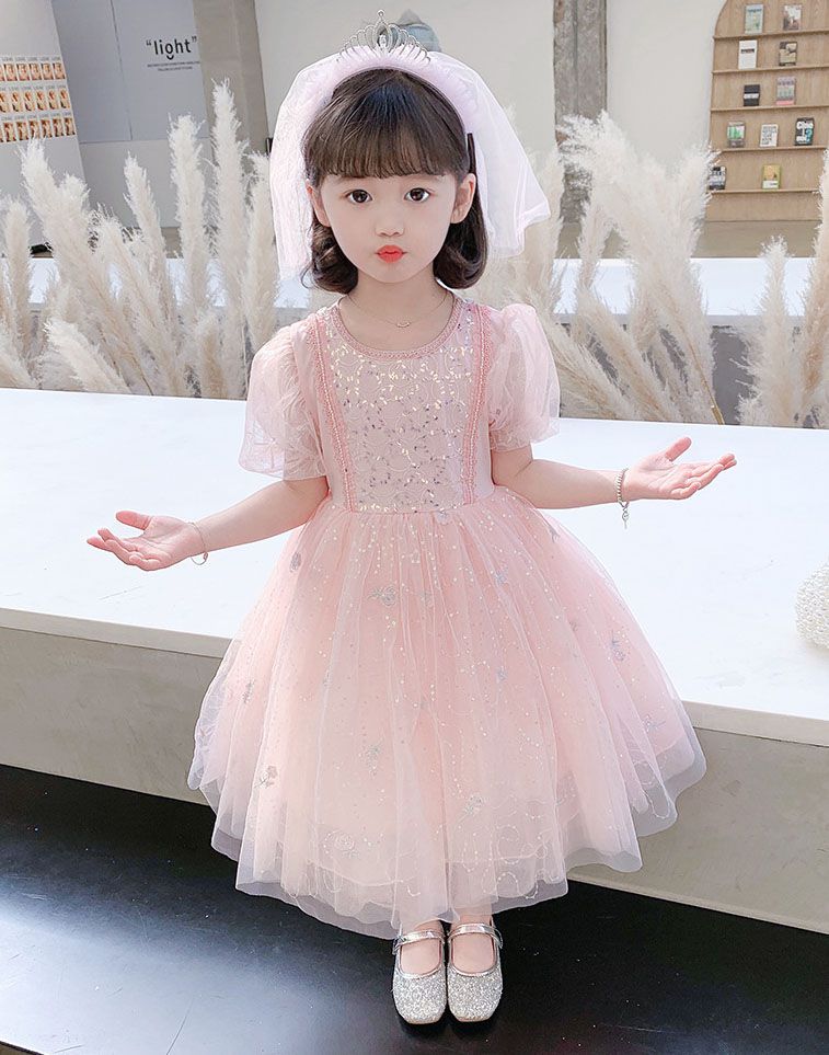 JB clothes - 21165F粉色公主風洋裝