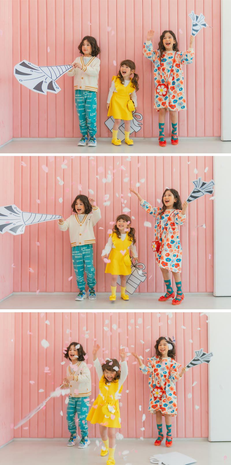 韓國 OZKIZ - (附包包)荷葉裝飾背心裙