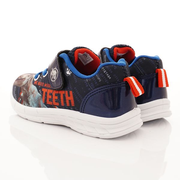 侏羅紀世界 - 侏儸紀卡通童鞋-恐龍運動鞋(中小童段)-藍