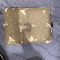 韓國 GIO Pillow - 超透氣護頭型嬰兒枕/防蟎枕-單枕套組-晚安兔兔