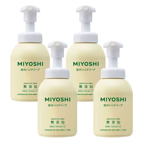 [4入組]無添加泡沫洗手乳-350ml