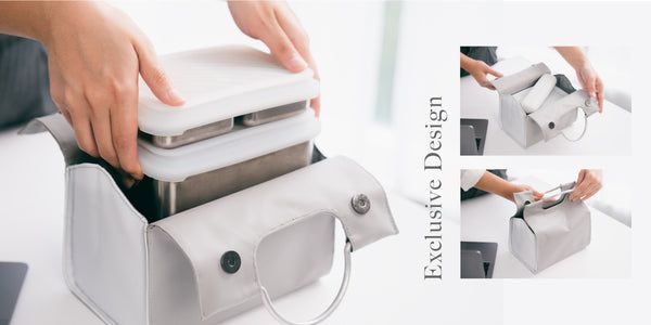 LiFE RiCH - Double Box 保溫托特包-俐落黑