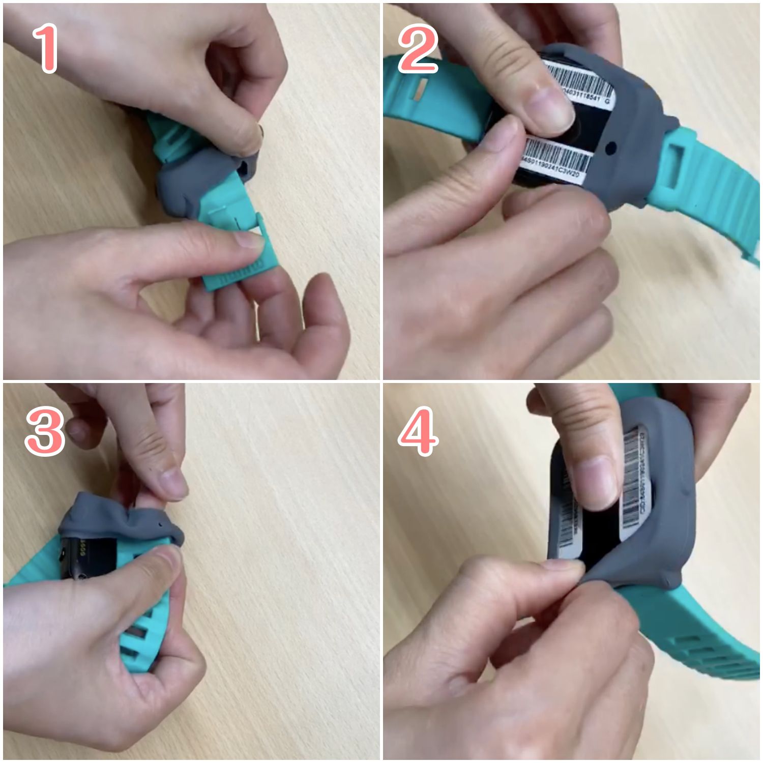 mumu 目沐 - 兒童智能手錶-加贈螢幕保護貼-灰色