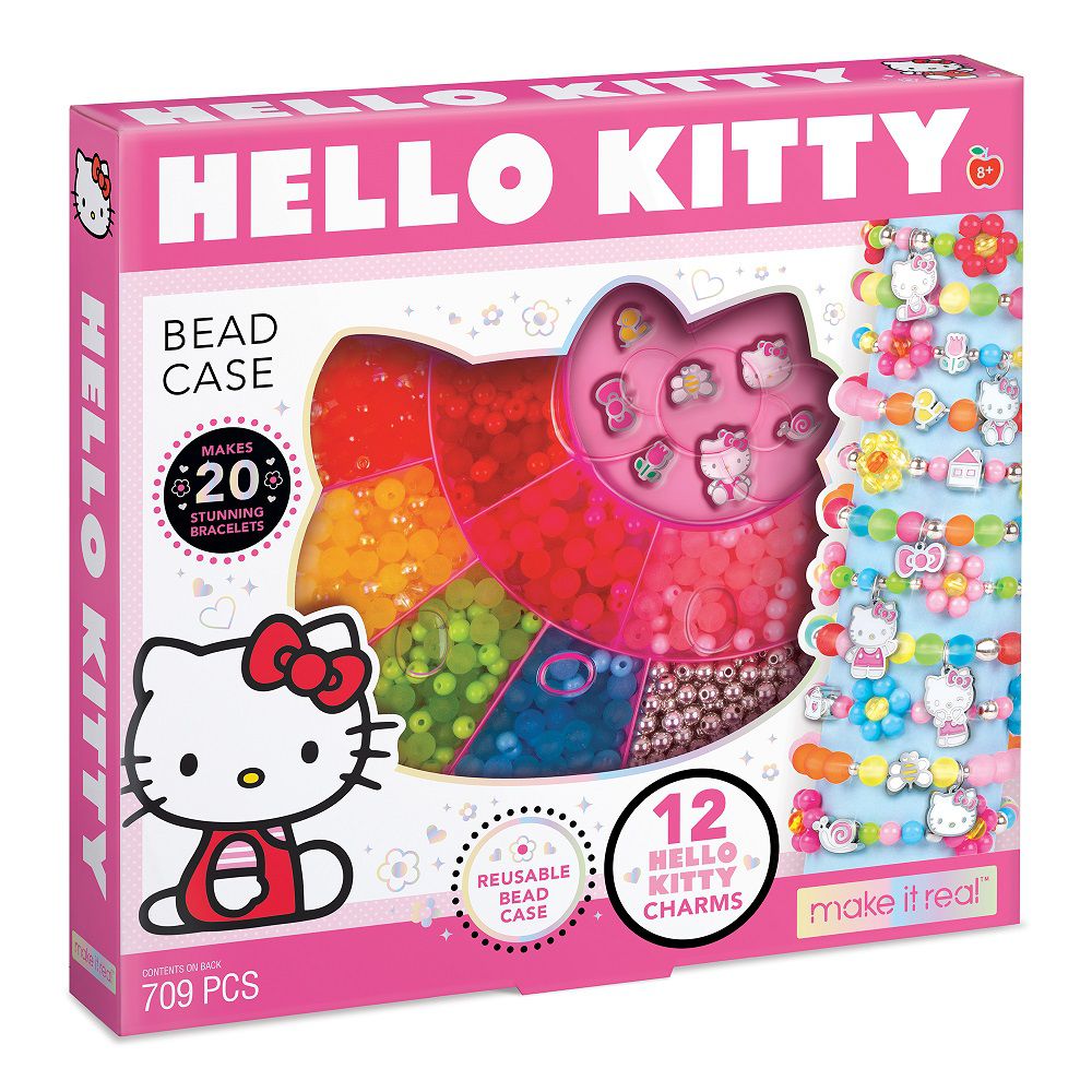 Make It Real - 美麗夢工坊-Hello Kitty手提珠寶盒