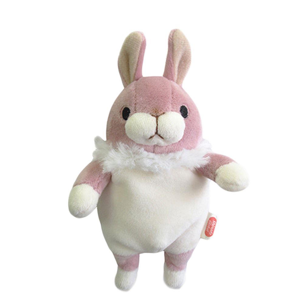 Mochi Series｜末班茫茫大叔-迷你豎耳兔吊飾（粉紅色）