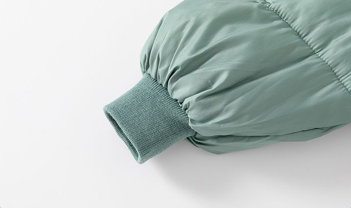 WELLKIDS - 加厚連帽鋪棉外套-紅色