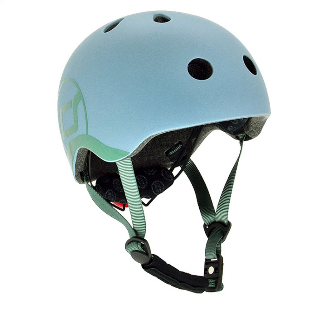 奧地利 Scoot & Ride - 兒童安全帽XXS(頭圍48-52cm)-岩石藍