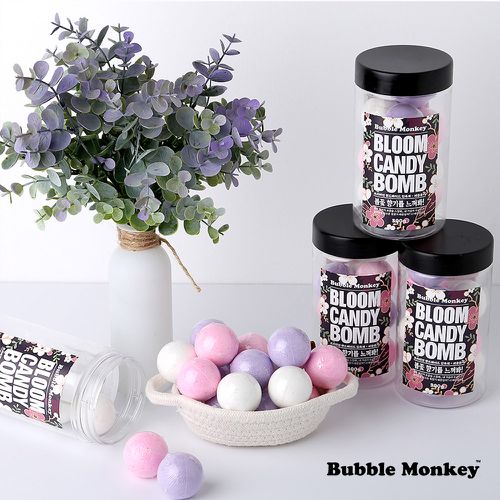 CANDY BOMB 泡沫浴泡澡球 10入罐裝 - BLOOM (紫丁香+櫻花+榧樹)