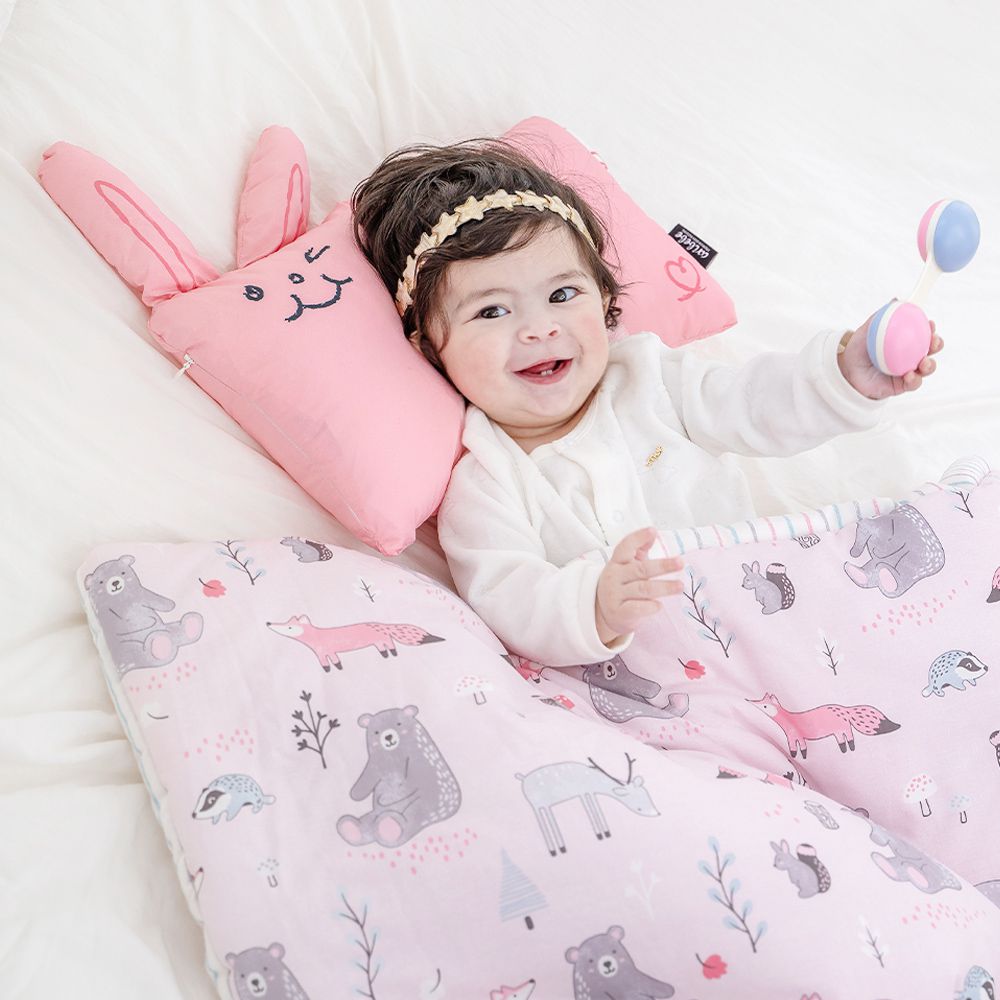 棉花糖迷你動物枕頭-邦妮兔