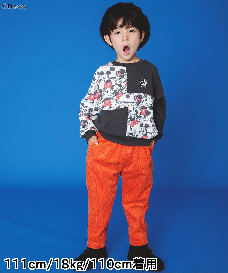 日本 BREEZE - 舒適百搭休閒長褲-暖橘