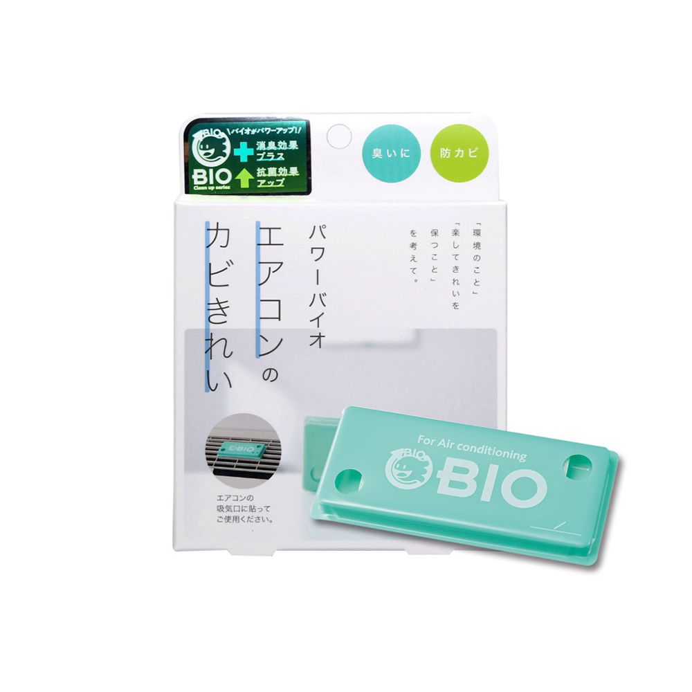 日本 COGIT - 日製BIO長效除臭防霉貼片盒(威力加強版)-冷氣/空調用-3入