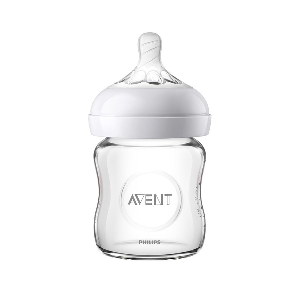 PHILIPS AVENT 新安怡 - 親乳感玻璃防脹氣奶瓶-120ml (單入)