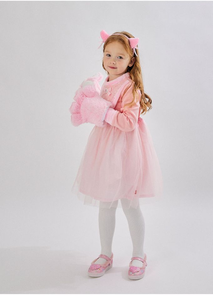 韓國 OZKIZ - (LED)星星亮片毛絨休閒鞋-紫