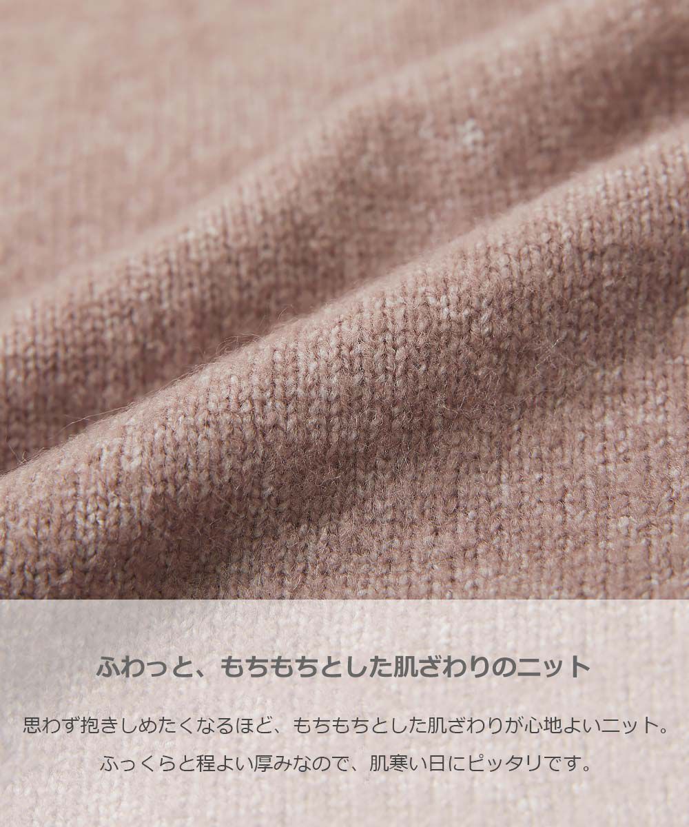 日本 devirock - 舒適柔軟薄針織上衣-條紋-深藍